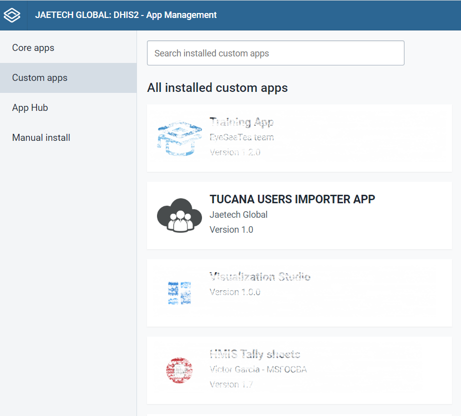 JaeTech Global: DHIS2 Users Management Web App